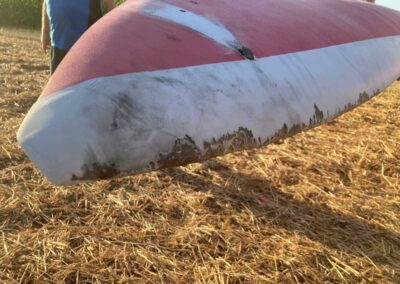 Holzheimer Windkraft Rotorblatt vorne