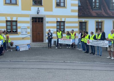 Politische Diskussion JU Bürgermeister Rennertshofen